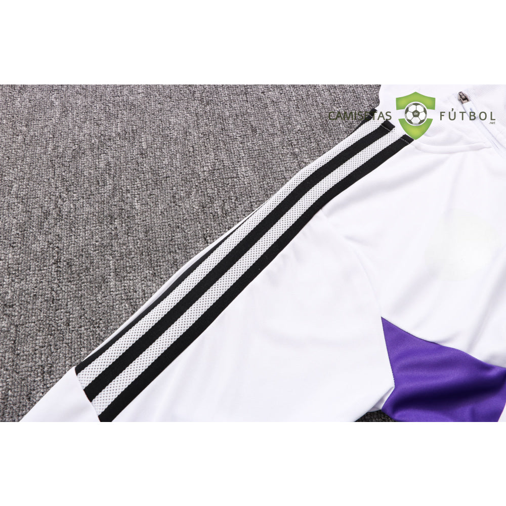 Chandal Real Madrid 22-23 Cremallera Completa Modelo 2 Ropa Deportiva