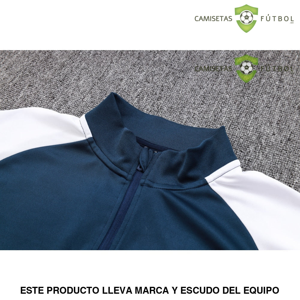 Chandal Real Madrid 23-24 Media Cremallera Modelo 2 Ropa Deportiva