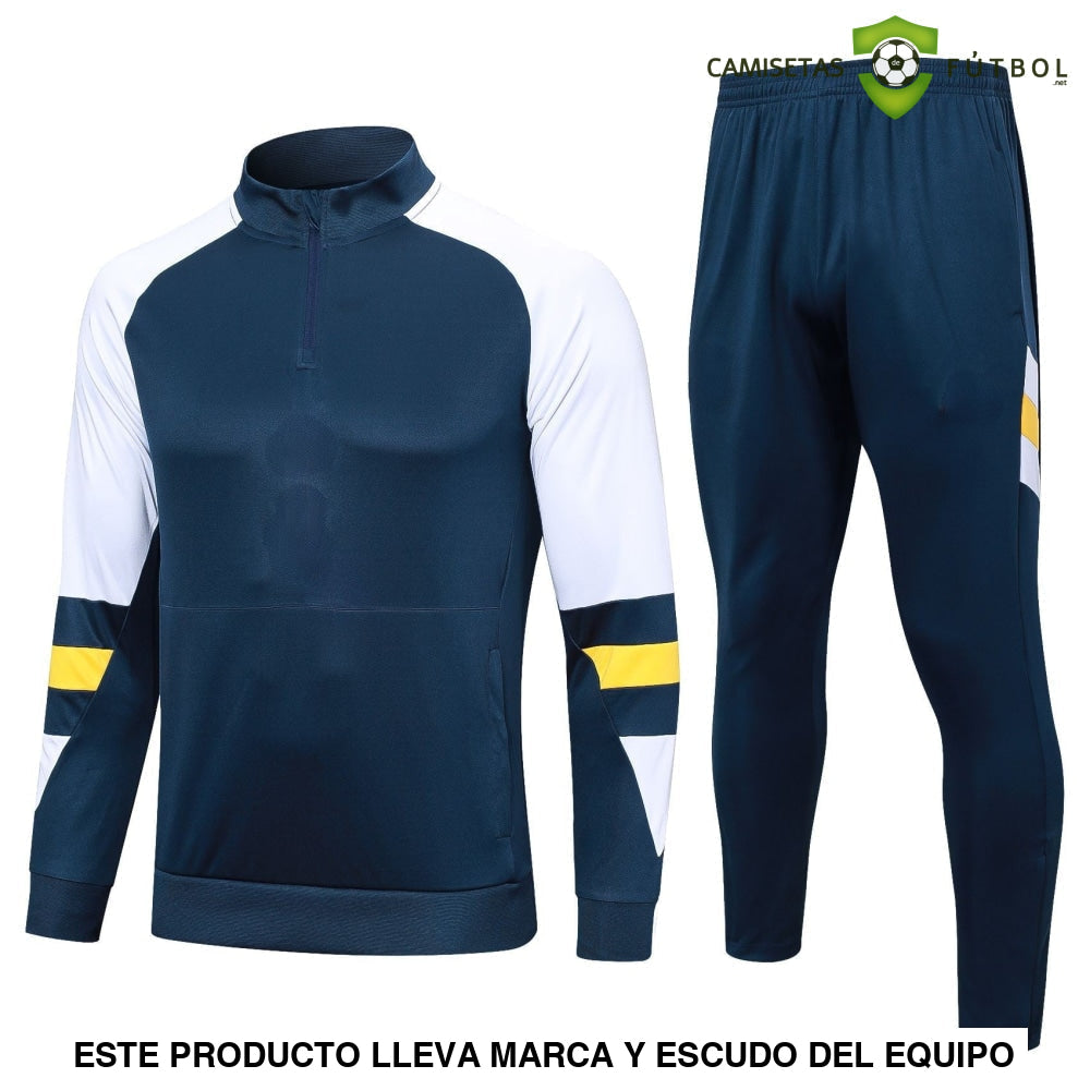 Chandal Real Madrid 23-24 Media Cremallera Modelo 2 Ropa Deportiva