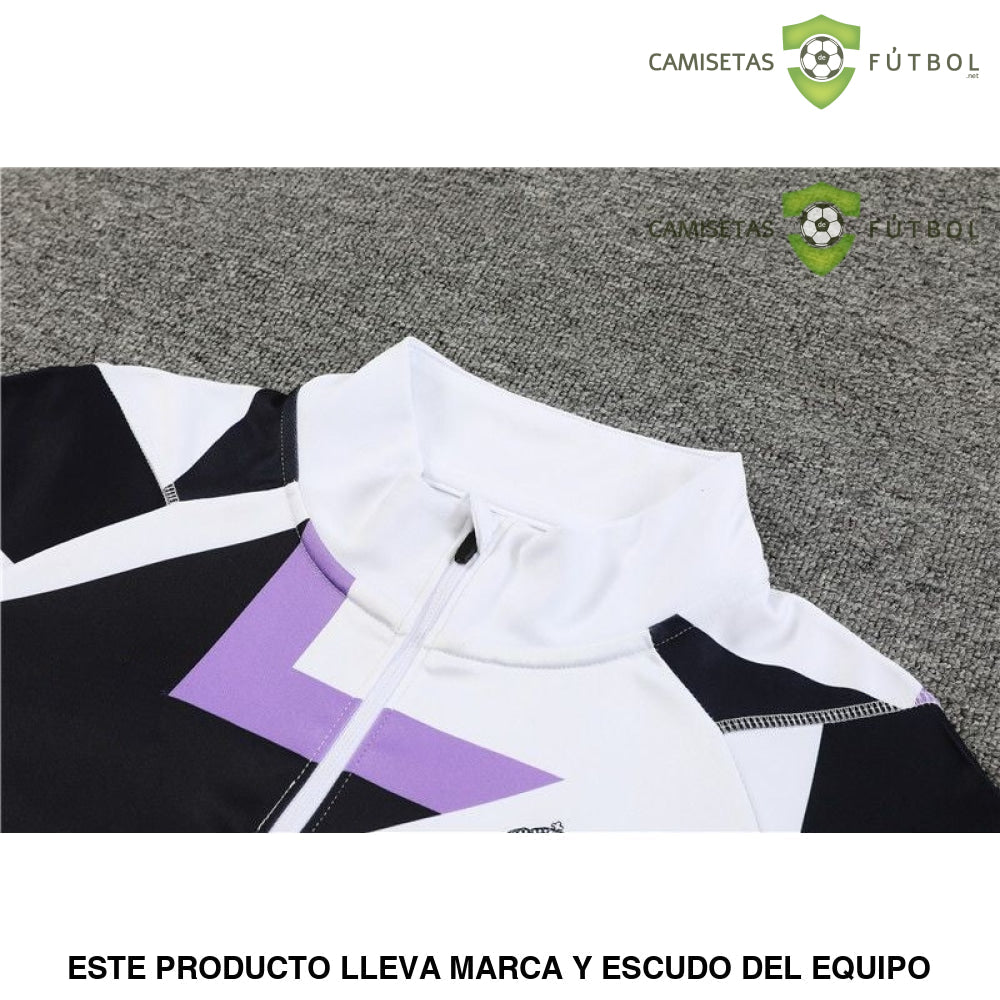 Chandal Real Madrid 23-24 Media Cremallera Modelo 4 Ropa Deportiva