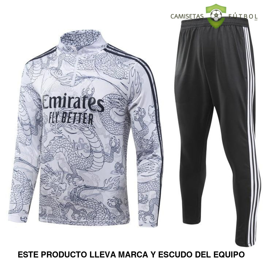 Chandal R.m. 23 - 24 Media Cremallera Modelo 9 Ropa Deportiva