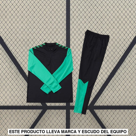 Tuta calcio Real Betis 25-26 mezza zip Modello 2