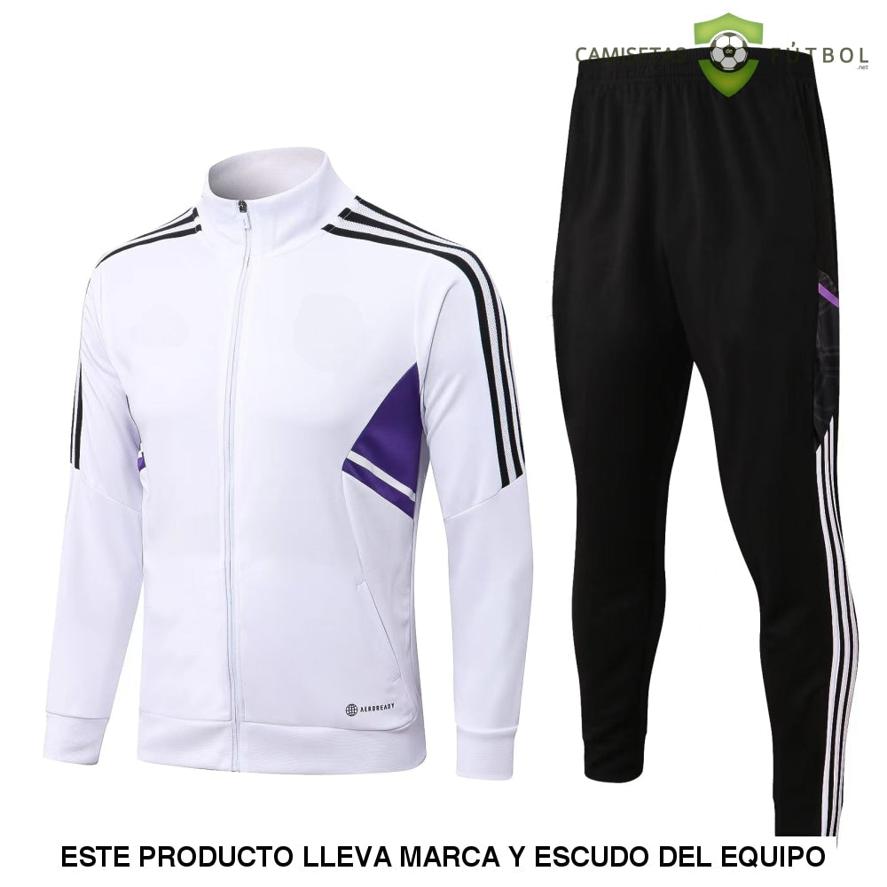 Chandal Real Madrid 22-23 Cremallera Completa Modelo 2 Ropa Deportiva