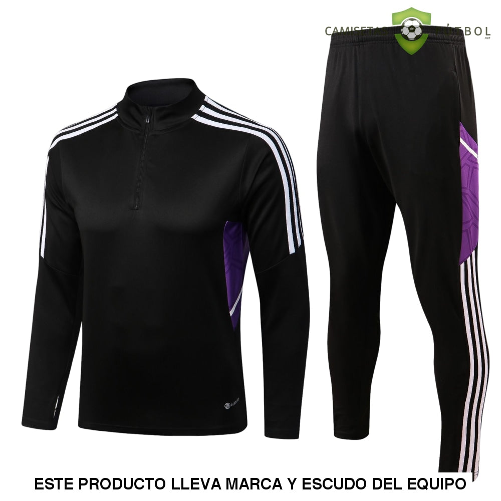 Chandal Real Madrid 22-23 Media Cremallera Modelo 3 Ropa Deportiva