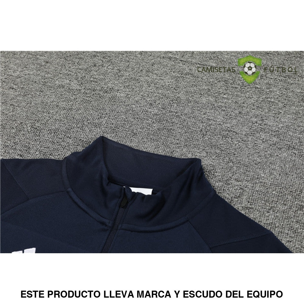 Chandal Real Madrid 23-24 Media Cremallera Modelo 1 Ropa Deportiva