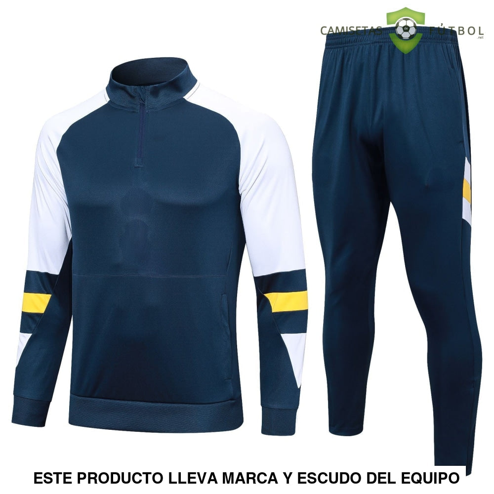 Chandal Real Madrid 23-24 Media Cremallera Modelo 2 Ropa Deportiva