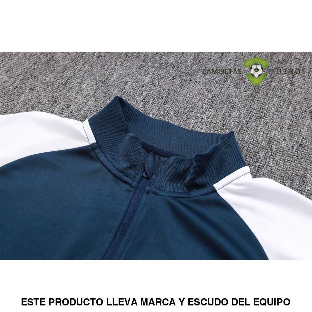 Chandal Real Madrid 23-24 Media Cremallera Modelo 2 Ropa Deportiva