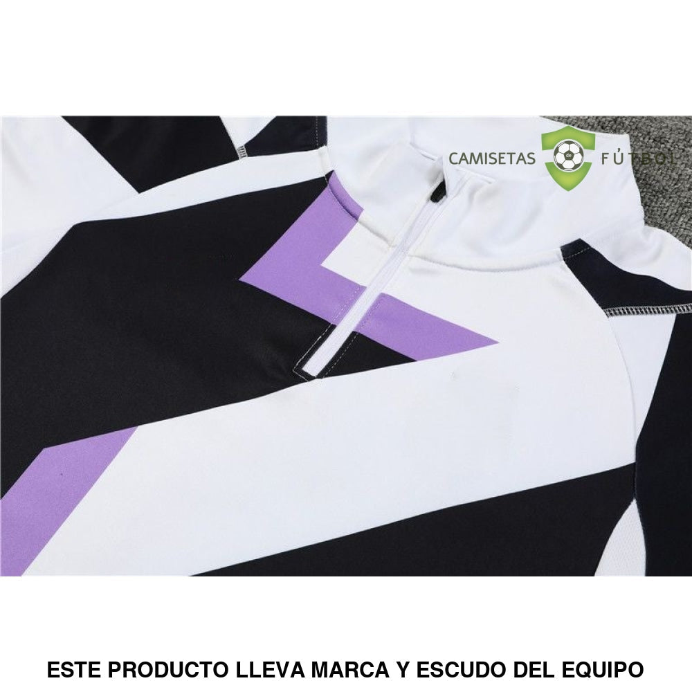 Chandal Real Madrid 23-24 Media Cremallera Modelo 4 Ropa Deportiva