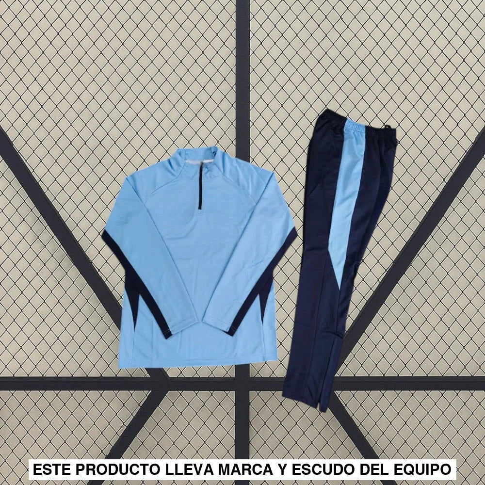 Chandal Sevilla 25-26 media cremallera Modelo 2 Chandal Media Cremallera