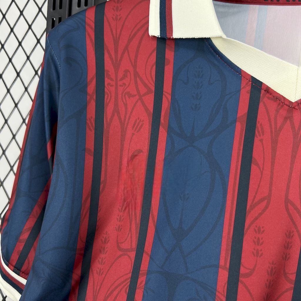 Maglia Barcellona 25-26, Edizione modernista