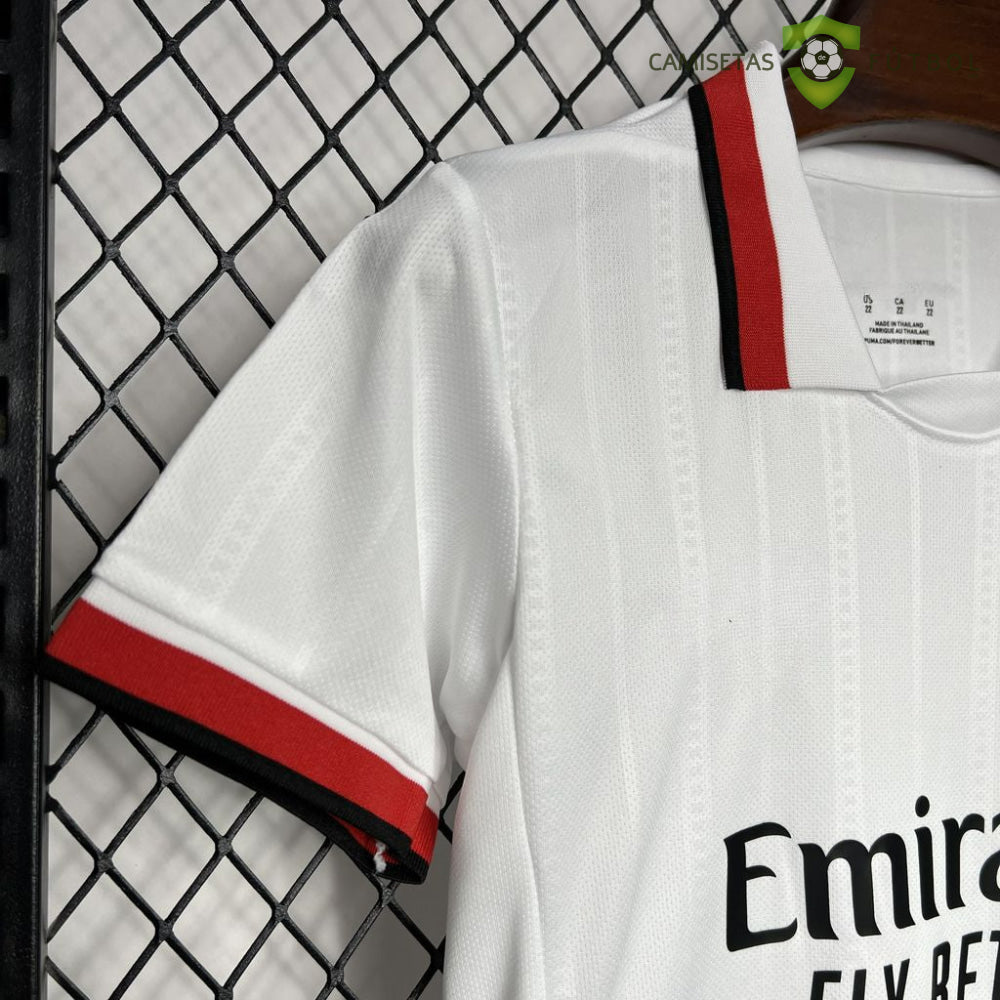 Equipación Ac Milan 24-25 Visitante Niño Parche Especial