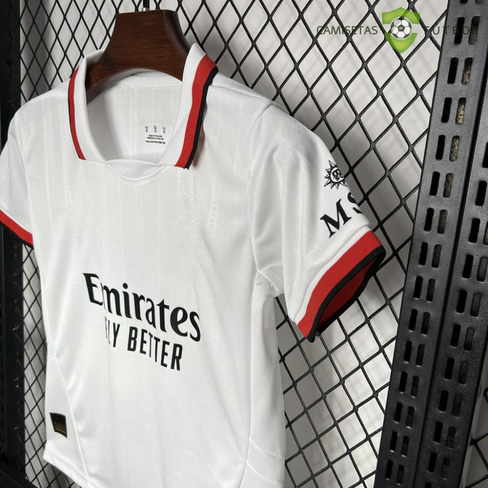Equipación Ac Milan 24-25 Visitante Niño Parche Especial