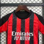 Equipación AC Milan 25-26 Local Niño Equipación Niño