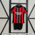 Equipación AC Milan 25-26 Local Niño Equipación Niño