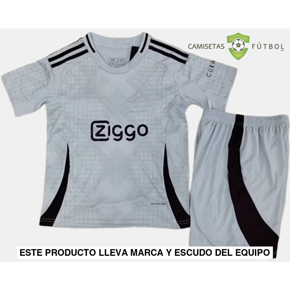 Equipación Ajax 24-25 3ª Equipacion Niño Parche Especial