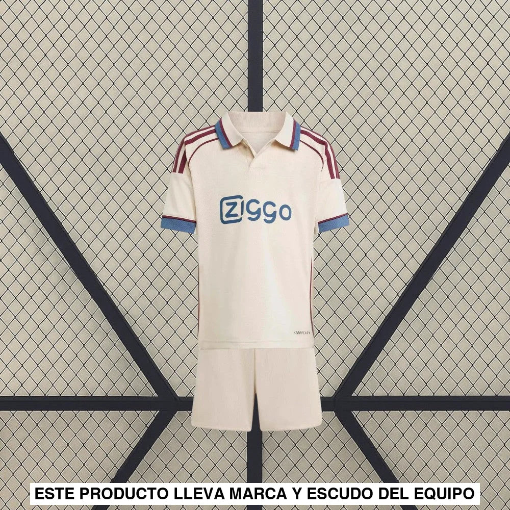 Equipación Ajax 25-26 3ª Equipación Niño Equipación Niño