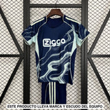Equipación Ajax 25-26 Visitante Niño Equipación Niño
