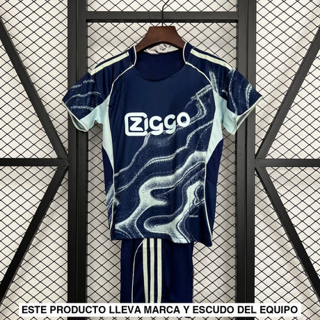 Equipación Ajax 25-26 Visitante Niño Equipación Niño
