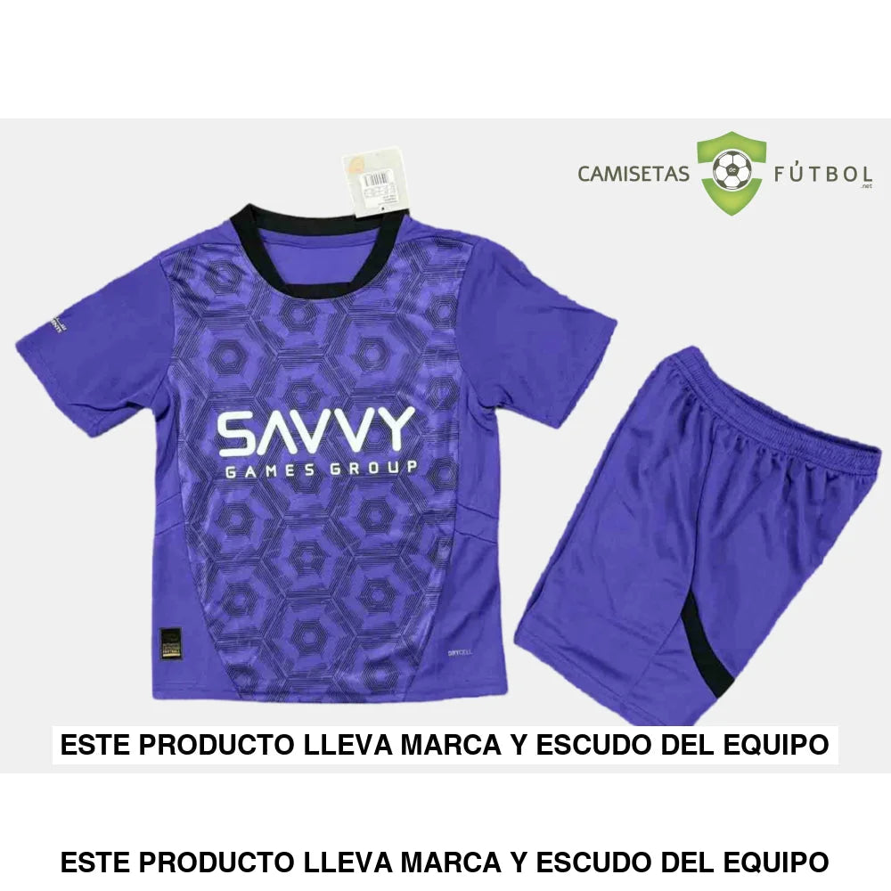 Equipación Al-Hilal 24-25 3ª Niño Personalizado