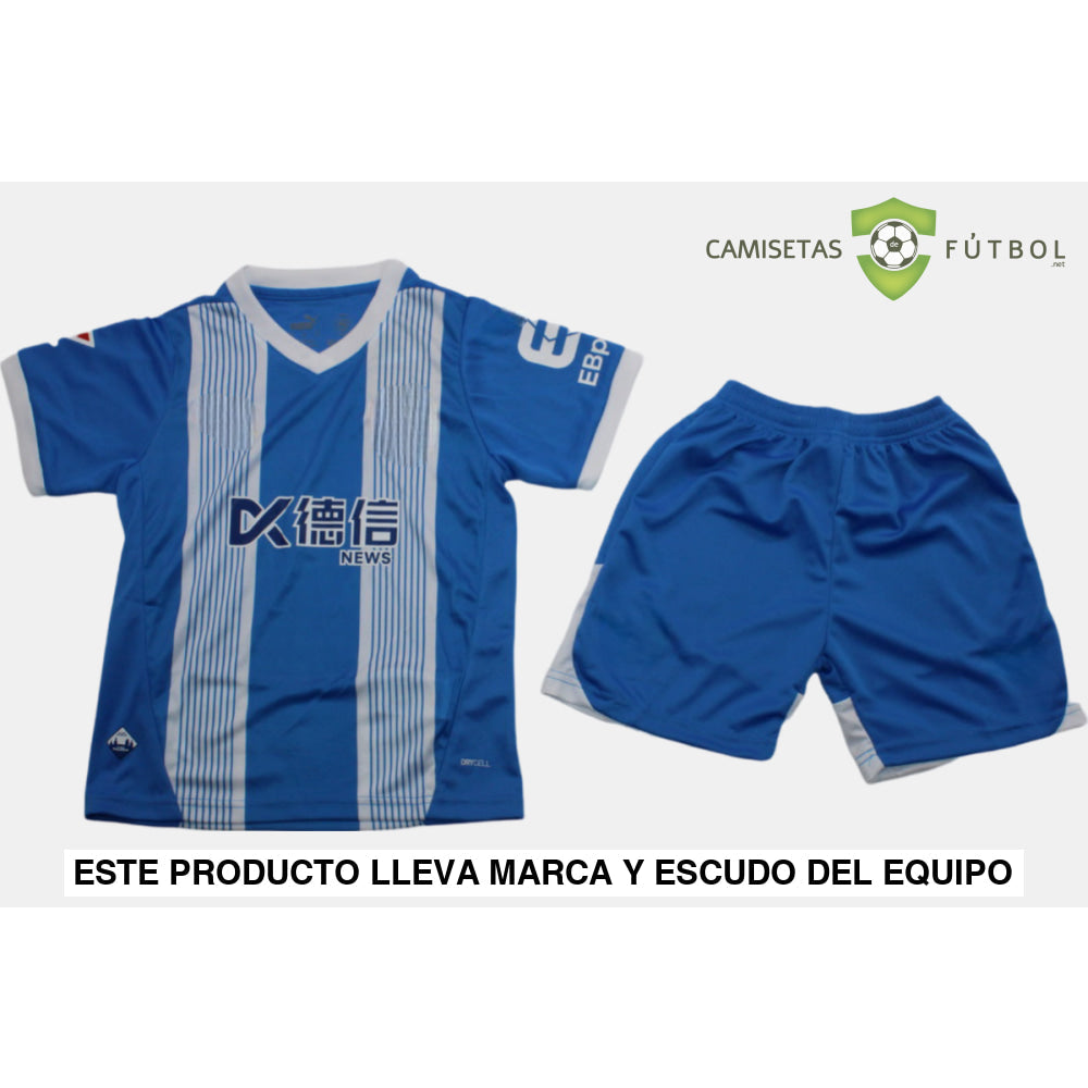 Equipación Alaves 24-25 Local Niño Personalizado