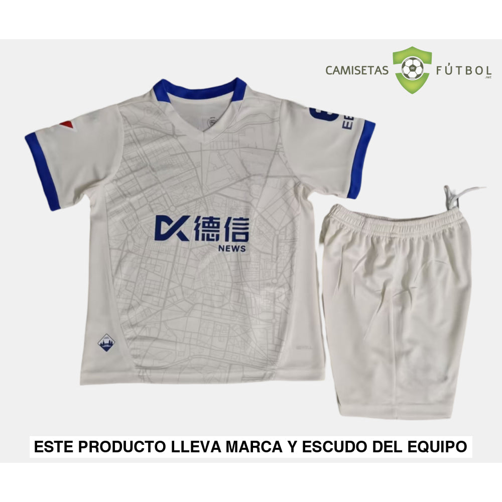 Equipación Alaves 24-25 Local Niño Personalizado