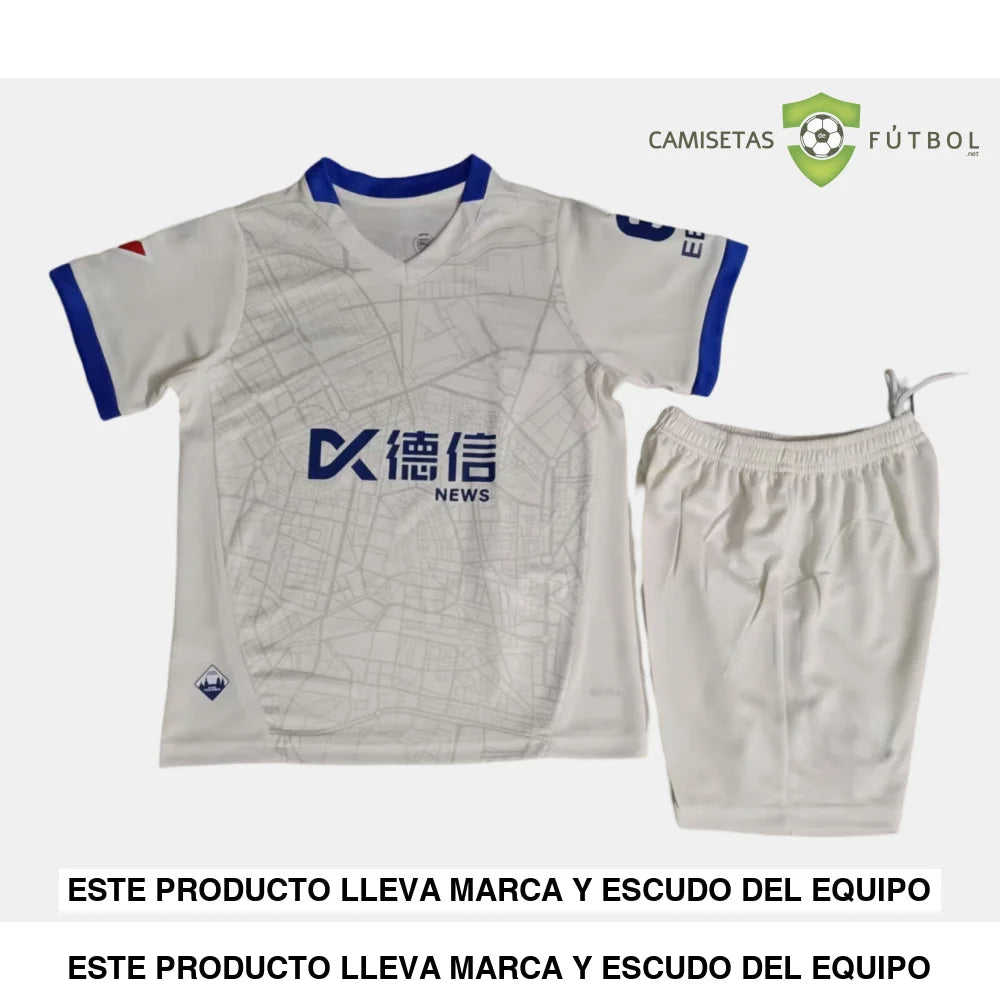 Equipación Alaves 24-25 Local Niño Personalizado