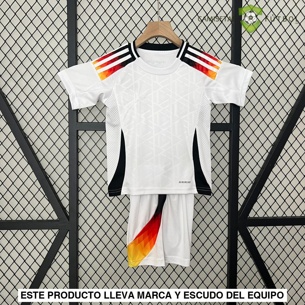 Equipación Alemania 24-25 Local Uefa Euro 2024 Niño Personalizado