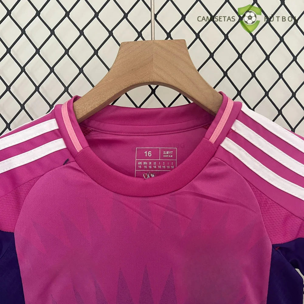 Equipación Alemania 24-25 Visitante Uefa Euro 2024 Niño Personalizado
