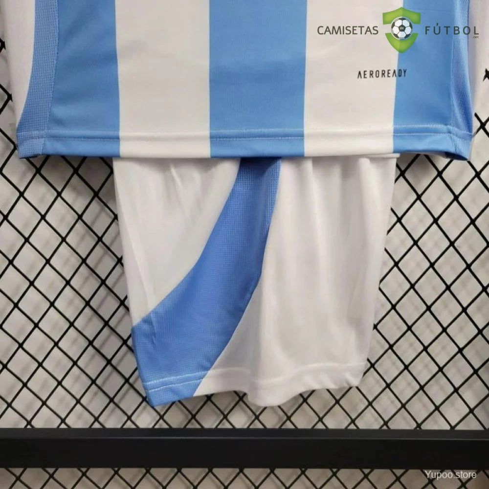 Equipación Argentina 24-25 Local Niño Personalizado