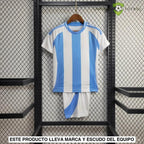 Equipación Argentina 24-25 Local Niño Personalizado