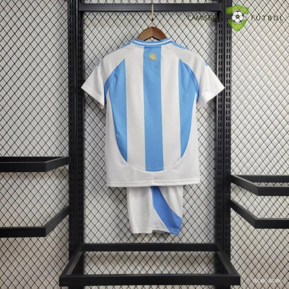 Equipación Argentina 24-25 Local Niño Personalizado