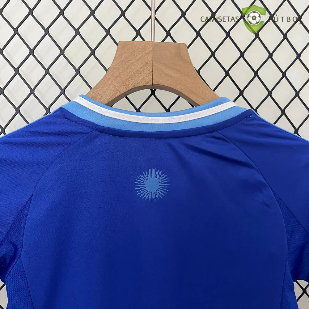 Equipación Argentina 24-25 Visitante Niño Personalizado