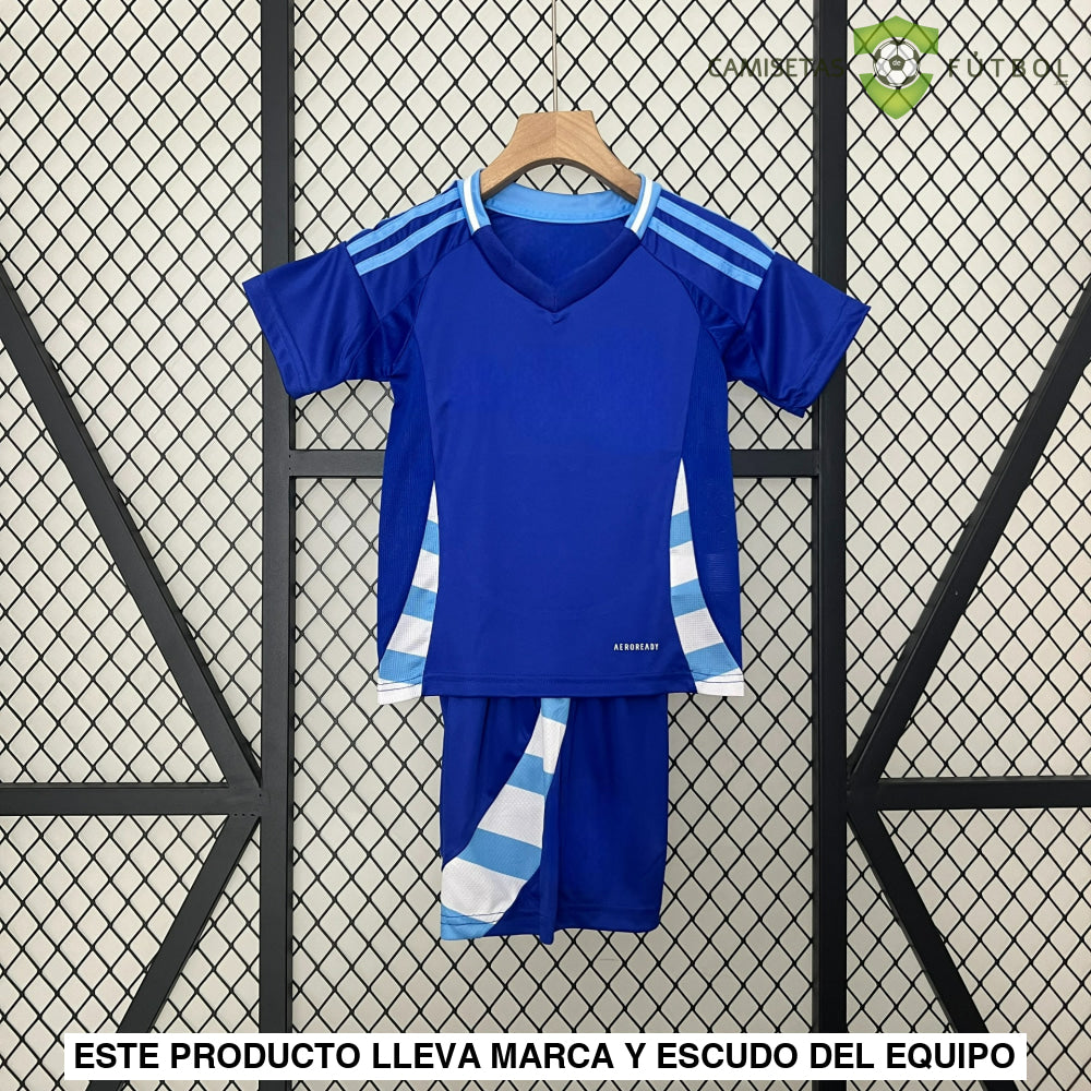 Equipación Argentina 24-25 Visitante Niño Personalizado