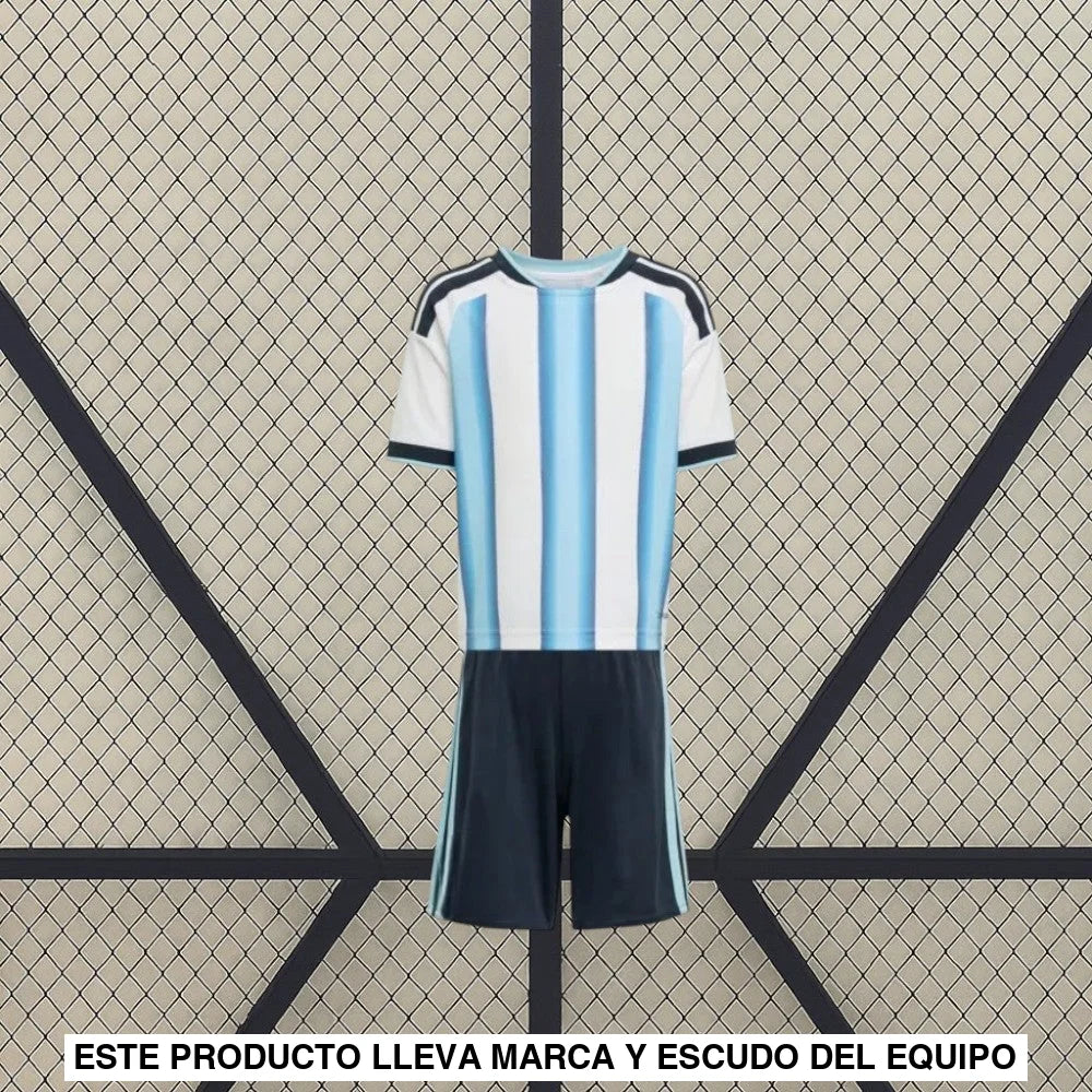 Equipación Argentina 25-26 Local FIFA 2026 Niño Equipación Niño