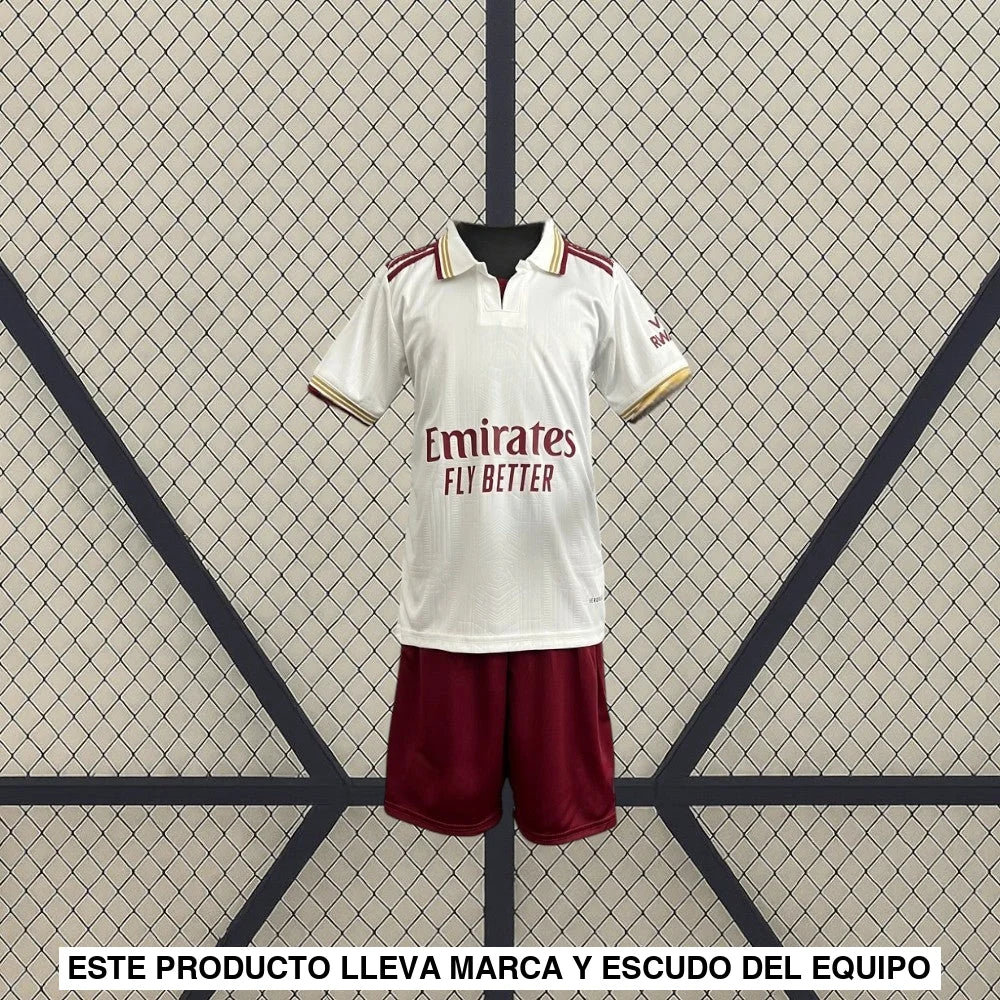 Equipación Arsenal 25-26 3ª Equipación Niño Equipación Niño