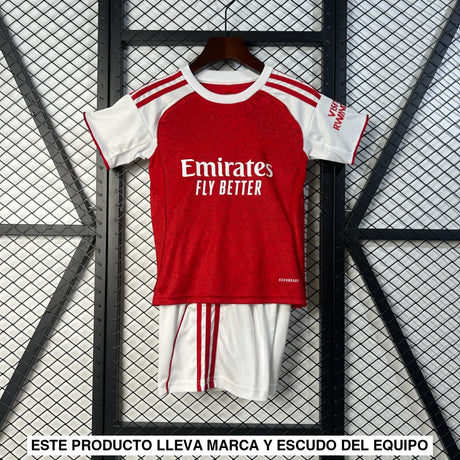 Equipación Arsenal 25 26 Local Niño Equipación Niño