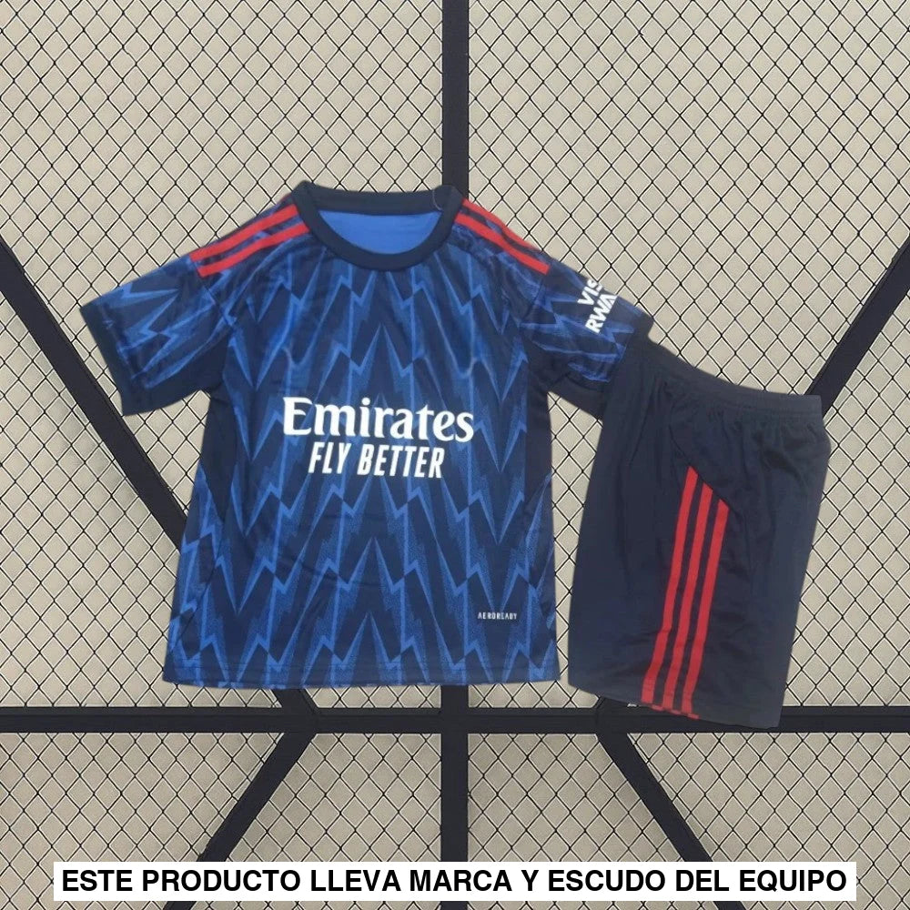 Equipación Arsenal 25 26 Visitante Niño Equipación Niño
