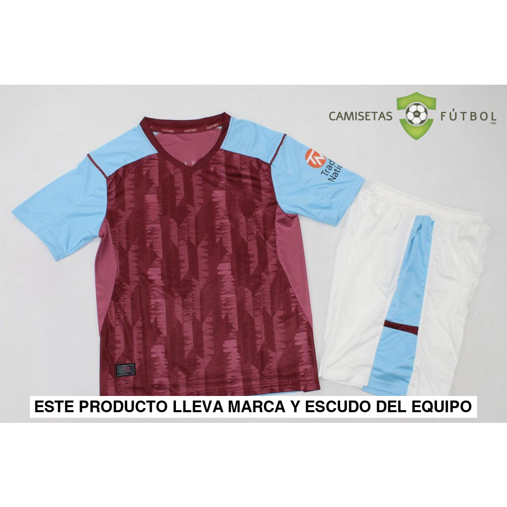 Kit Infantil Aston Villa 23-24 Local Personalizado