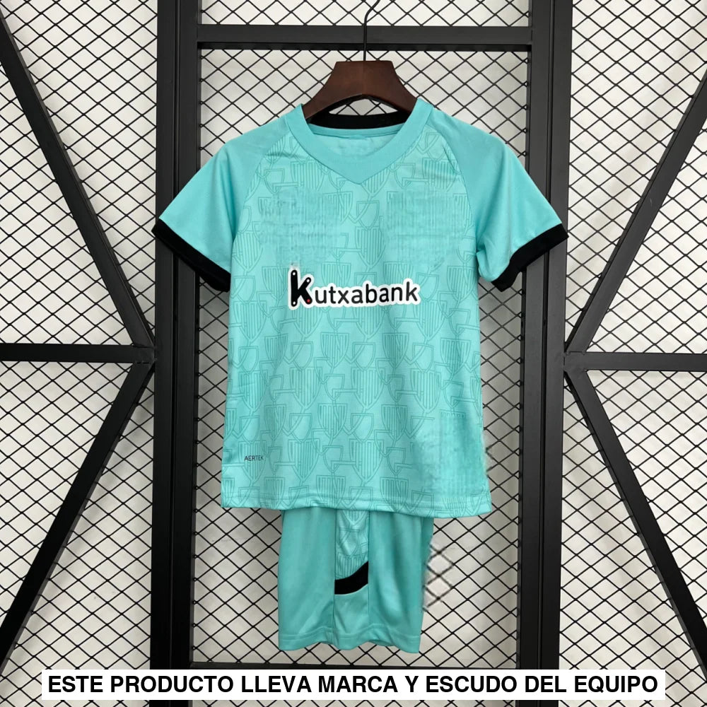 Equipación Athletic de Bilbao 25 26 3ª Equipacion Niño Equipación Niño