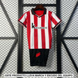 Equipación Athletic de Bilbao 25 26 Local Niño Equipación Niño