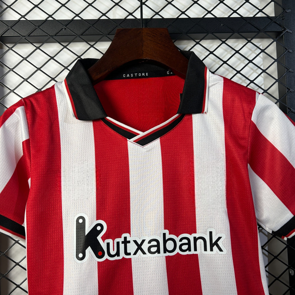 Equipación Athletic de Bilbao 25 26 Local Niño Equipación Niño