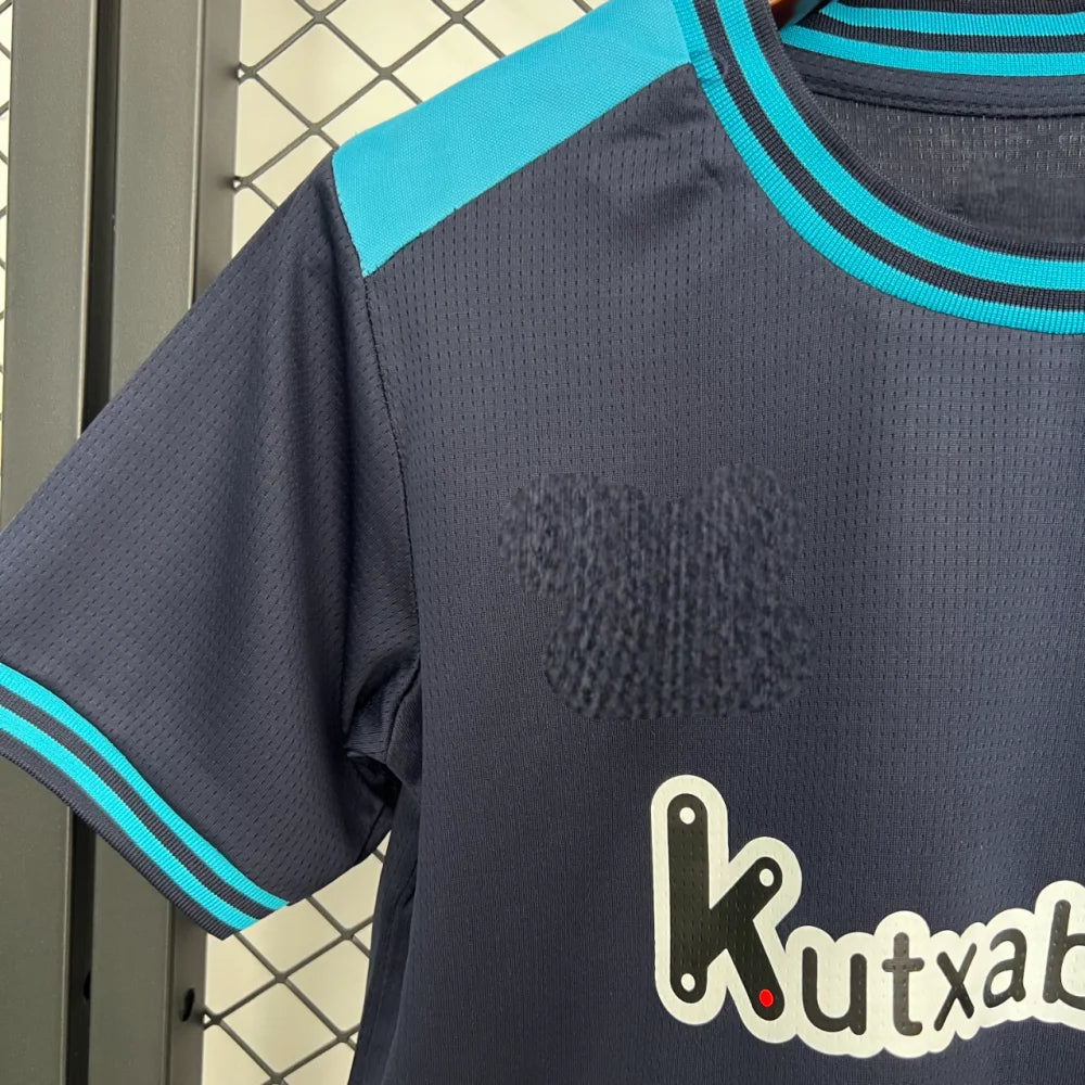 Equipación Athletic de Bilbao 25 26 Visitante Niño Equipación Niño