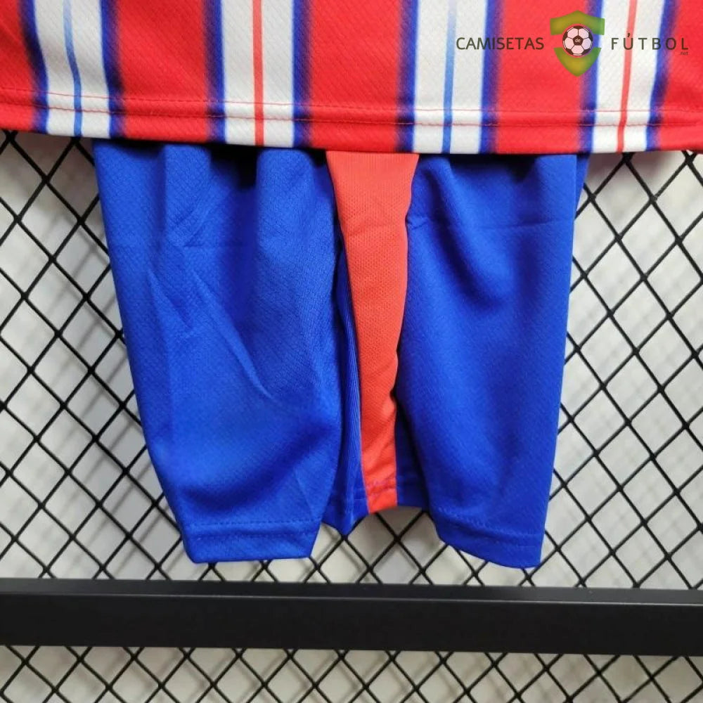 Equipación Atlético De Madrid 24-25 Local Niño Personalizado