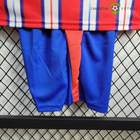 Equipación Atlético De Madrid 24-25 Local Niño Personalizado