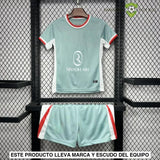 Equipación Atlético De Madrid 24-25 Visitante Niño Personalizado