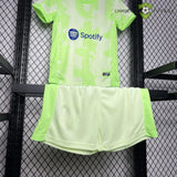 Equipación Barcelona 24-25 3ª Equipacion Niño Parche Especial