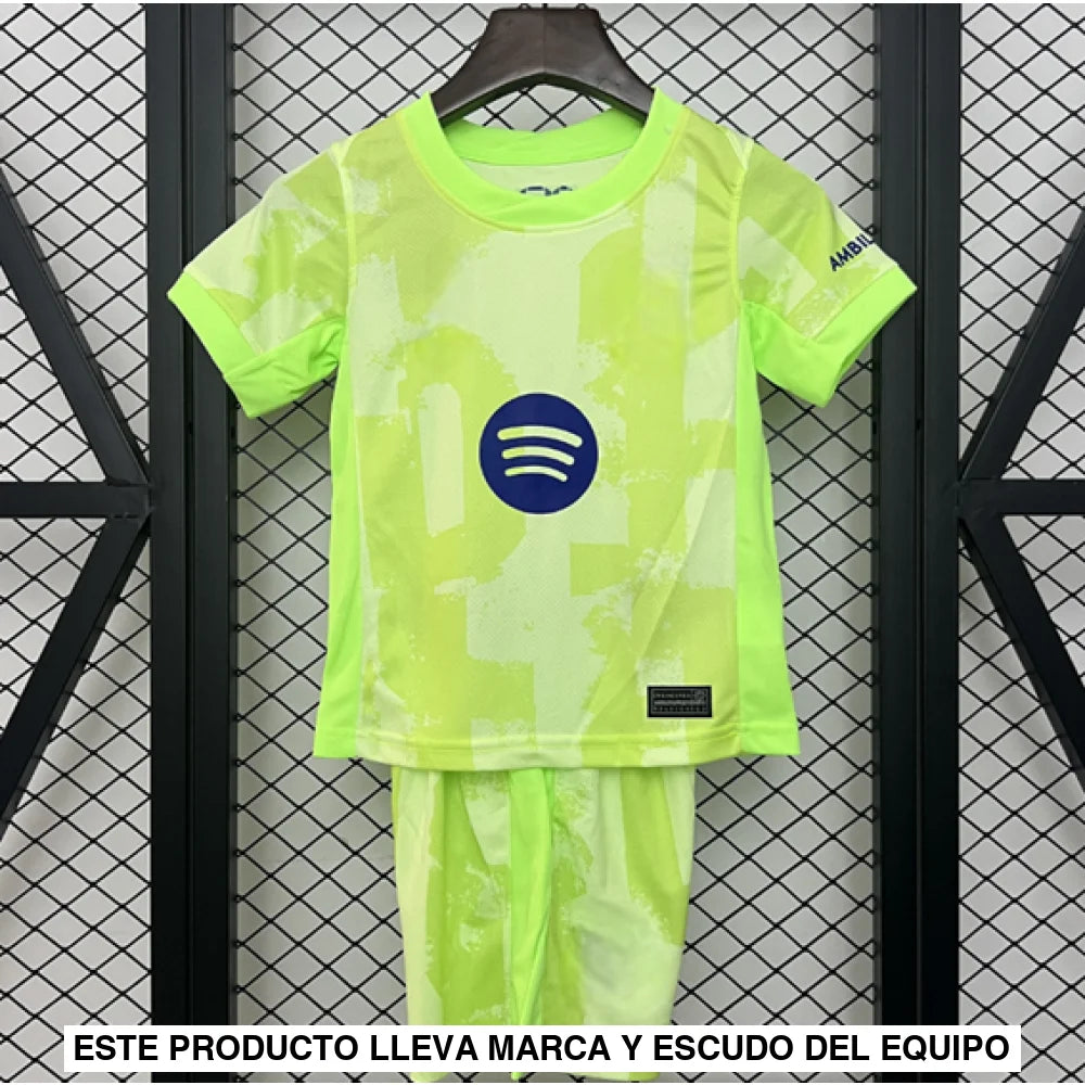 Equipación Barcelona 24-25 3ª Equipación Version Stadium Niño Equipación Niño