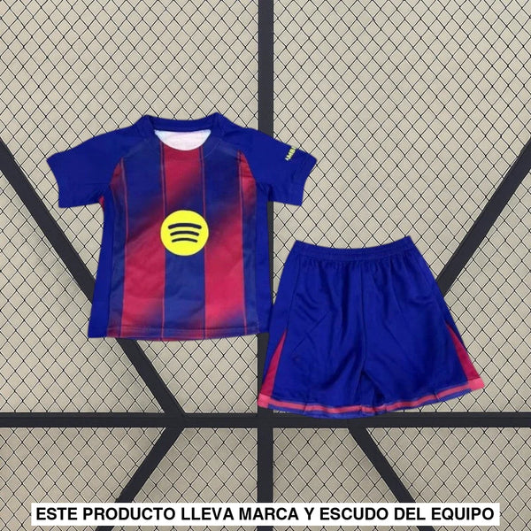 Completo calcio bambino Barcellona 25-26, Home