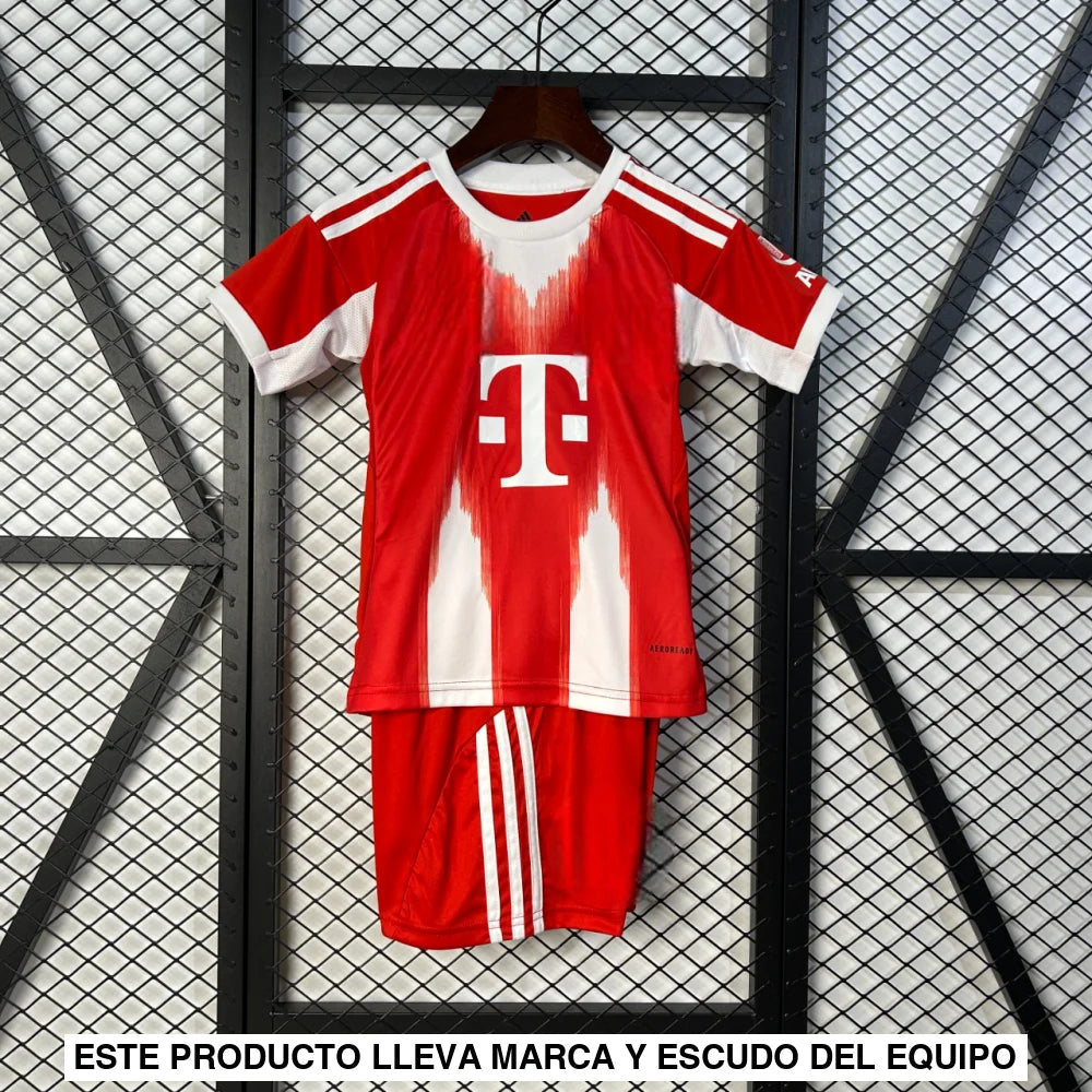 Equipación Bayern Munich 25-26 Local Niño Equipación Niño