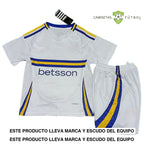 Equipación Boca Juniors 24-25 Visitante Niño Personalizado
